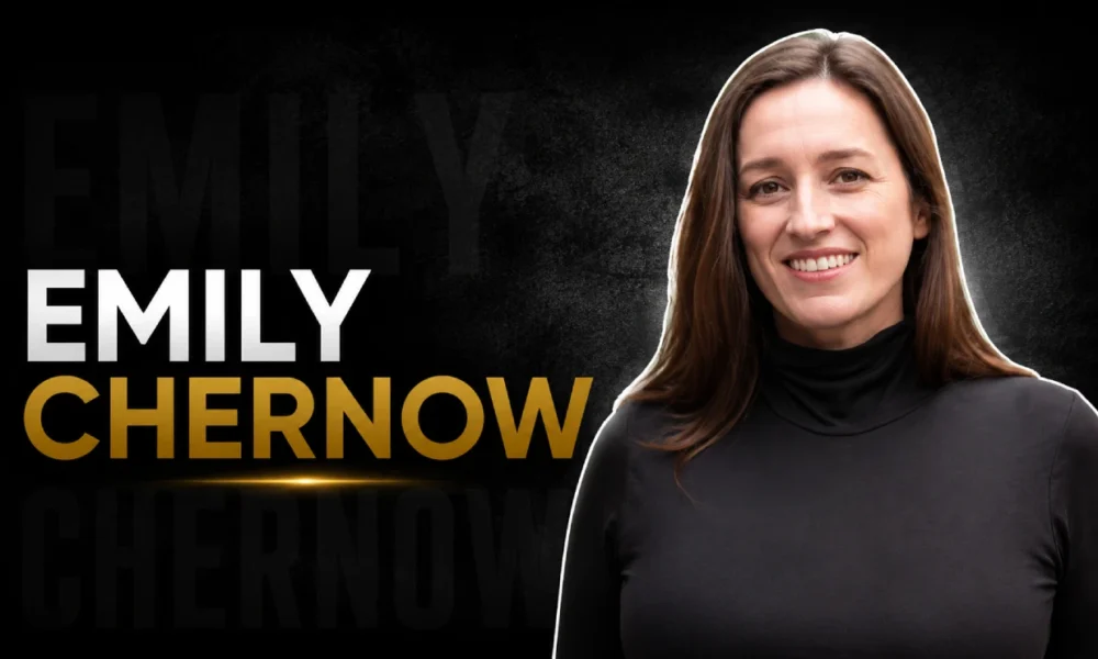 Emily Chernow, a New York City therapist specializing in LGBTQ+ affirming mental health care.