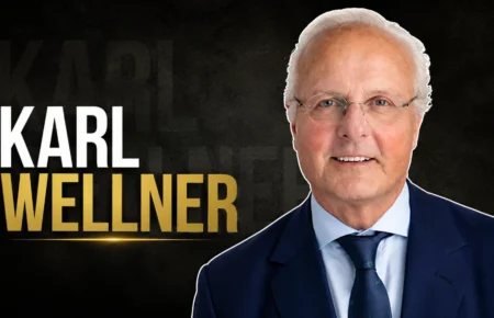 Karl Wellner discussing his career, family life, and financial success.