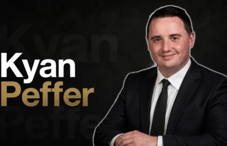 Kyan Peffer, Albany County Assistant Public Defender, known for his legal career and courtroom experience.