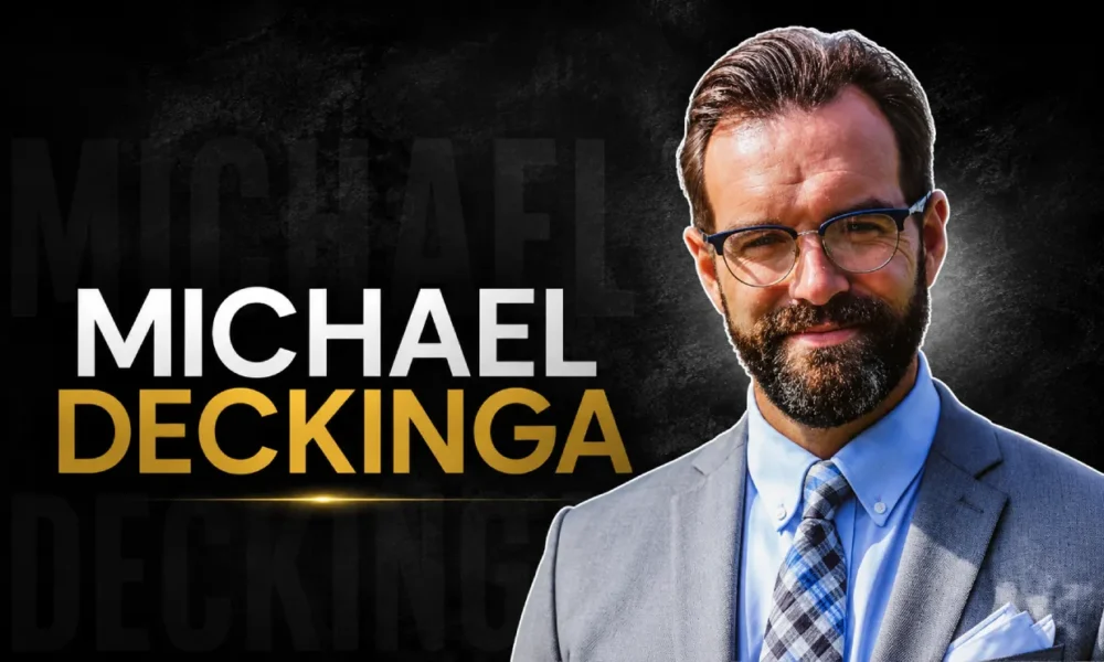 Michael Deckinga during his time as a seminary executive before his federal criminal case.