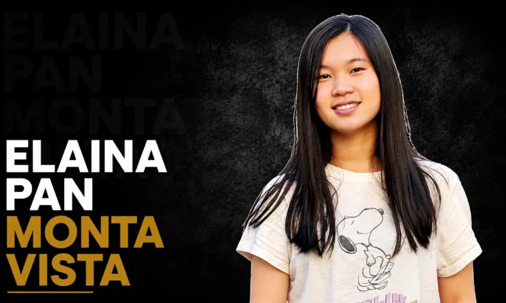 Elaina Pan wearing a white Snoopy T-shirt