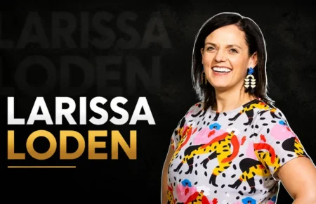 Larissa Loden known for bold handmade earrings in Minneapolis