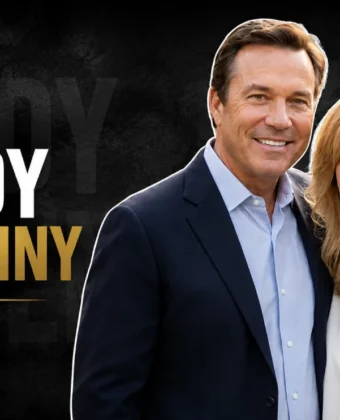 Cindy M Penny with Joe Penny