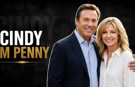 Cindy M Penny with Joe Penny