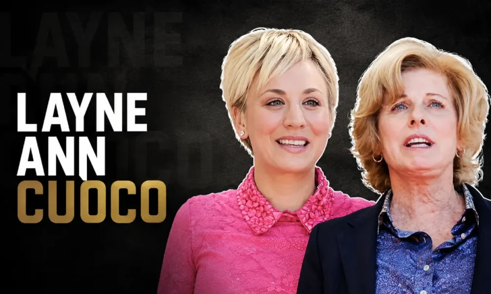 Layne Ann Cuoco with daughter Kaley Cuoco