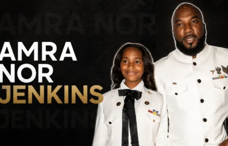 Amra Nor Jenkins with her father Jeezy