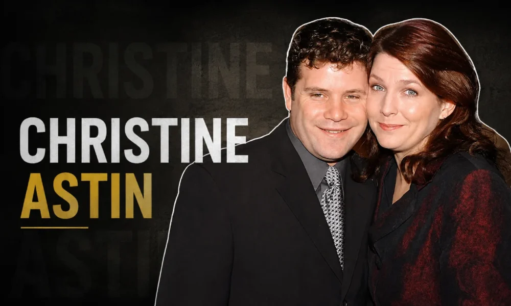 Christine Astin with her husband Sean Astin