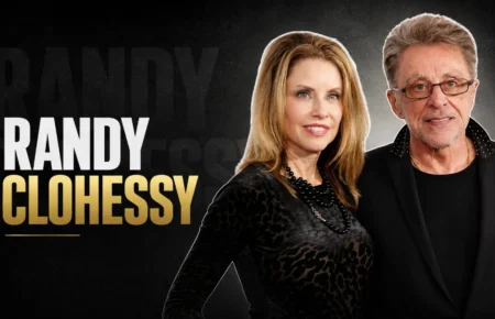 Randy Clohessy with Frankie Valli during their years together