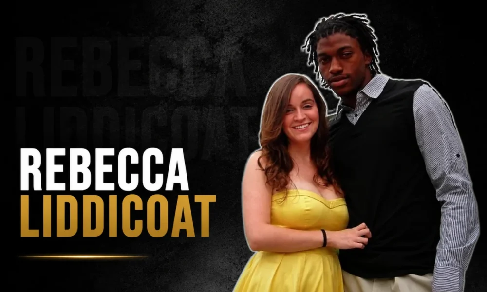 Rebecca Liddicoat with Robert Griffin III before their divorce and life changes.