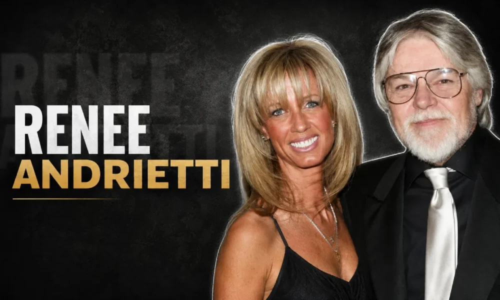 Renee Andrietti with Bob Seger at a public event