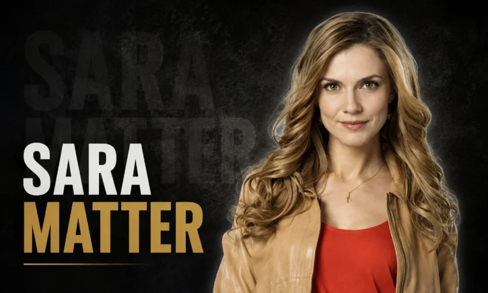 Sara Matter, wife of actor Niall Matter