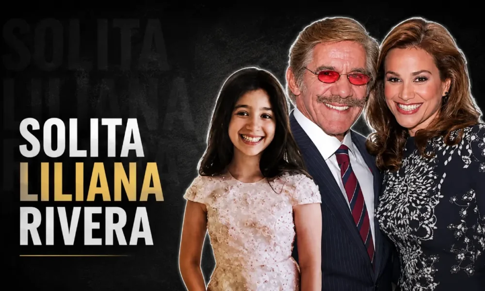 Solita Liliana Rivera with her parents Geraldo Rivera and Erica Michelle Levy