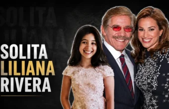 Solita Liliana Rivera with her parents Geraldo Rivera and Erica Michelle Levy