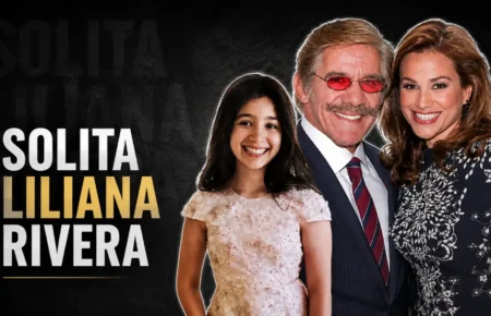 Solita Liliana Rivera with her parents Geraldo Rivera and Erica Michelle Levy