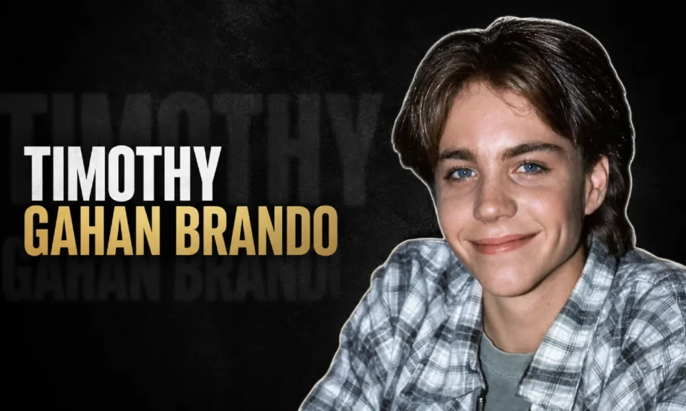 Timothy Gahan Brando, Marlon Brando’s youngest son
